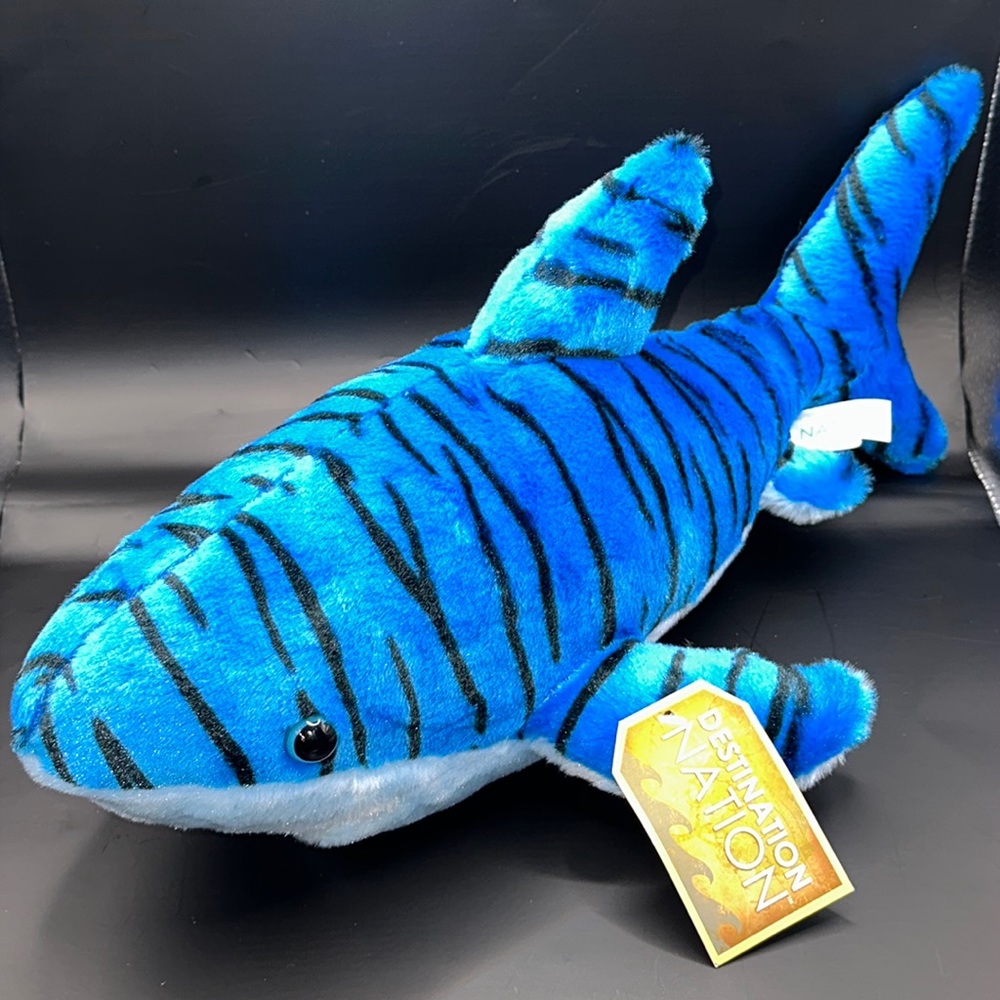 (SOLD) Aurora World Plush Tiger Shark